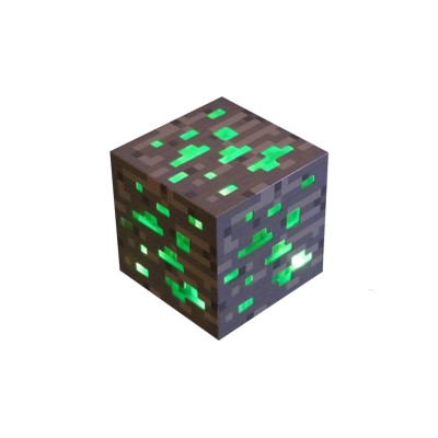 Libaby[Limited Sale] Minecraft Torch Game Surrounding Led Atmosphere Night Light Torch Ore Color Changing Bottle